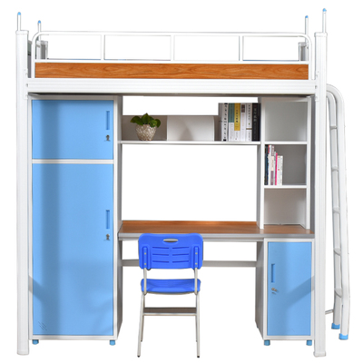 單體側爬梯公寓床