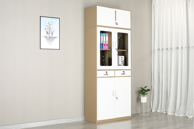 咖白二斗器帶頂柜